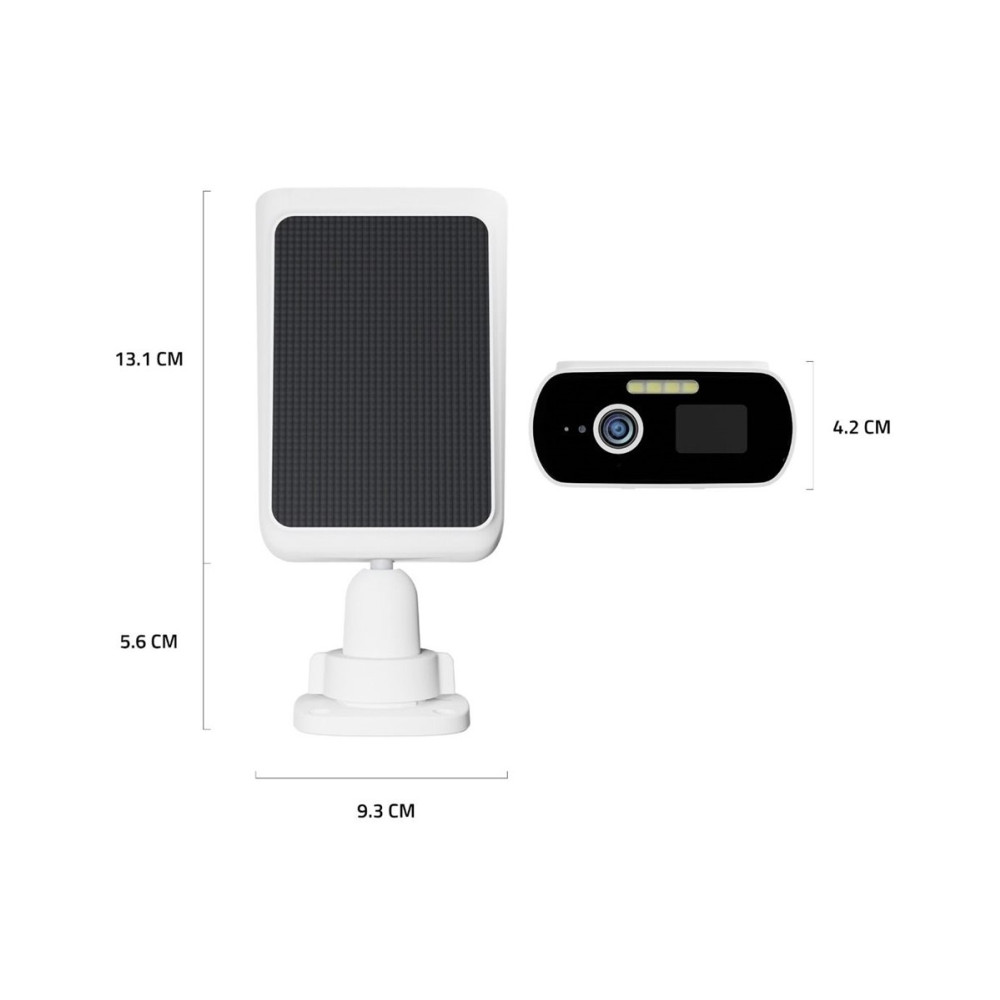 Produktbild för Hombli Solar Cam - nätverksövervakningskamera - kula