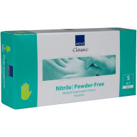 Produktbild för Abena - handskar - small - nitrilgummi - grön (paket om 100)