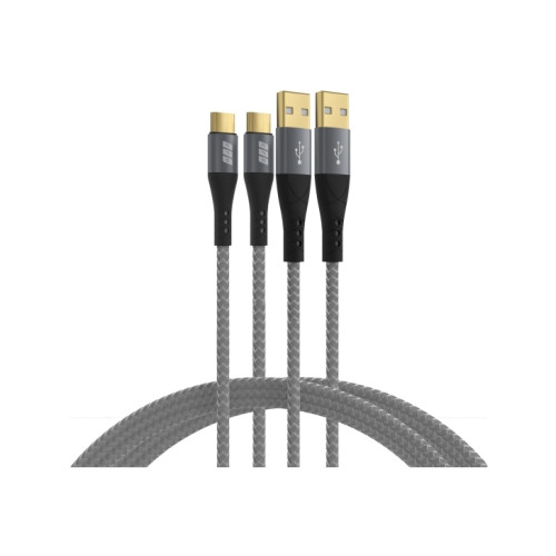 EFB Elektronik EFB Elektronik USB-AC-00007, 2 m, USB A, USB C, USB 2.0, 0,4...