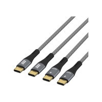 Produktbild för EFB Elektronik USB-CC-00006, 2 m, USB C, USB C, USB 2.0, 0,4...