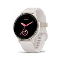 Produktbild för Garmin vívoactive 5 - elfenben - smart klocka med band - 4 GB