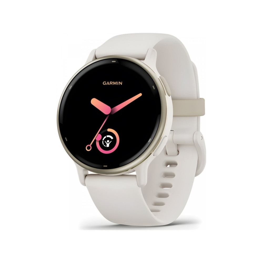Produktbild för Garmin vívoactive 5 - elfenben - smart klocka med band - 4 GB