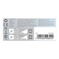 Produktbild för Logitech G G705 - mus - små händer - Bluetooth - vit