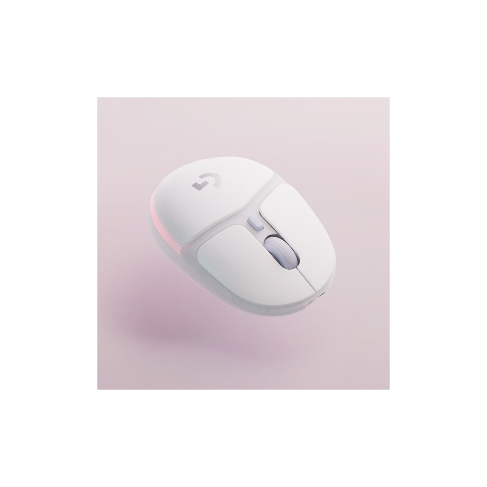 Produktbild för Logitech G G705 - mus - små händer - Bluetooth - vit