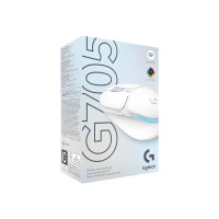 Produktbild för Logitech G G705 - mus - små händer - Bluetooth - vit