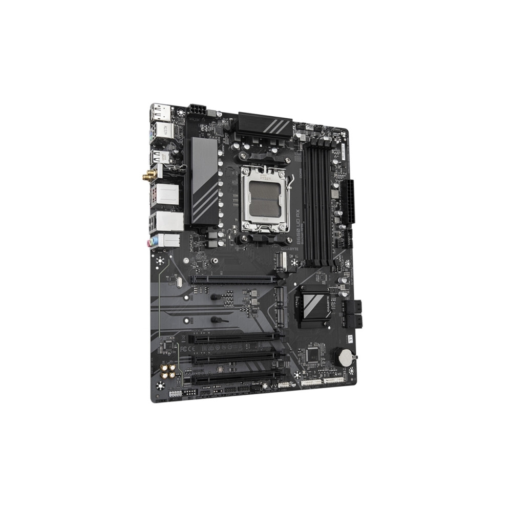 Produktbild för GIGABYTE B650 UD AX, AMD, Sokkel AM5, AMD Ryzen 7000-serien,...