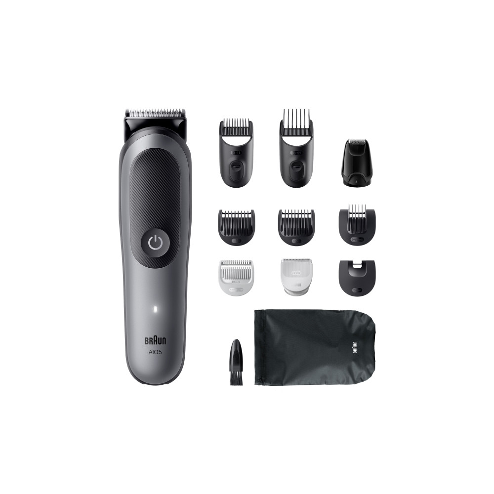 Produktbild för Braun All-in-One Series 5 AIO5560 - trimmer - grå