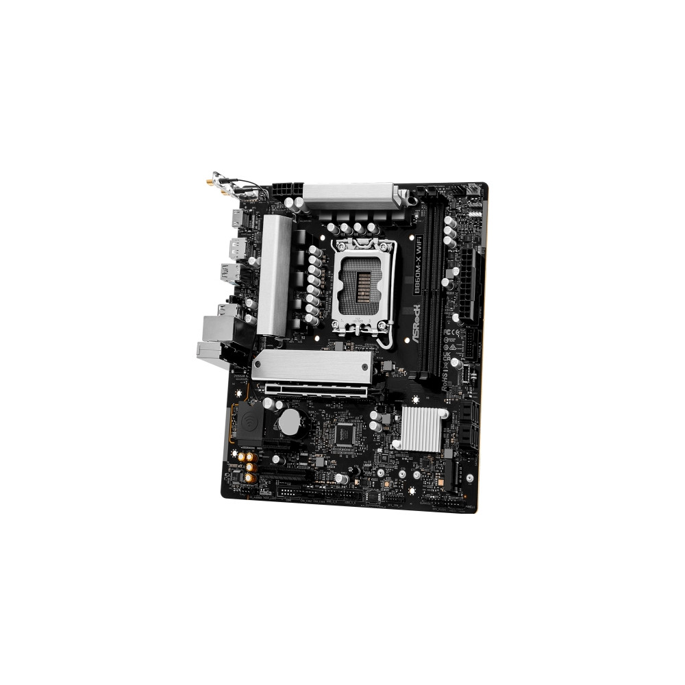 Produktbild för ASRock B860M-X WiFI - moderkort - micro ATX - LGA1851-uttag - B860