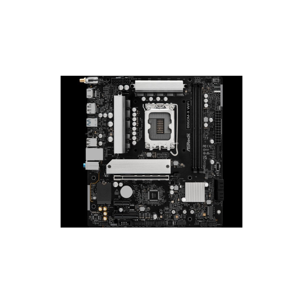 Produktbild för ASRock B860M-X WiFI - moderkort - micro ATX - LGA1851-uttag - B860