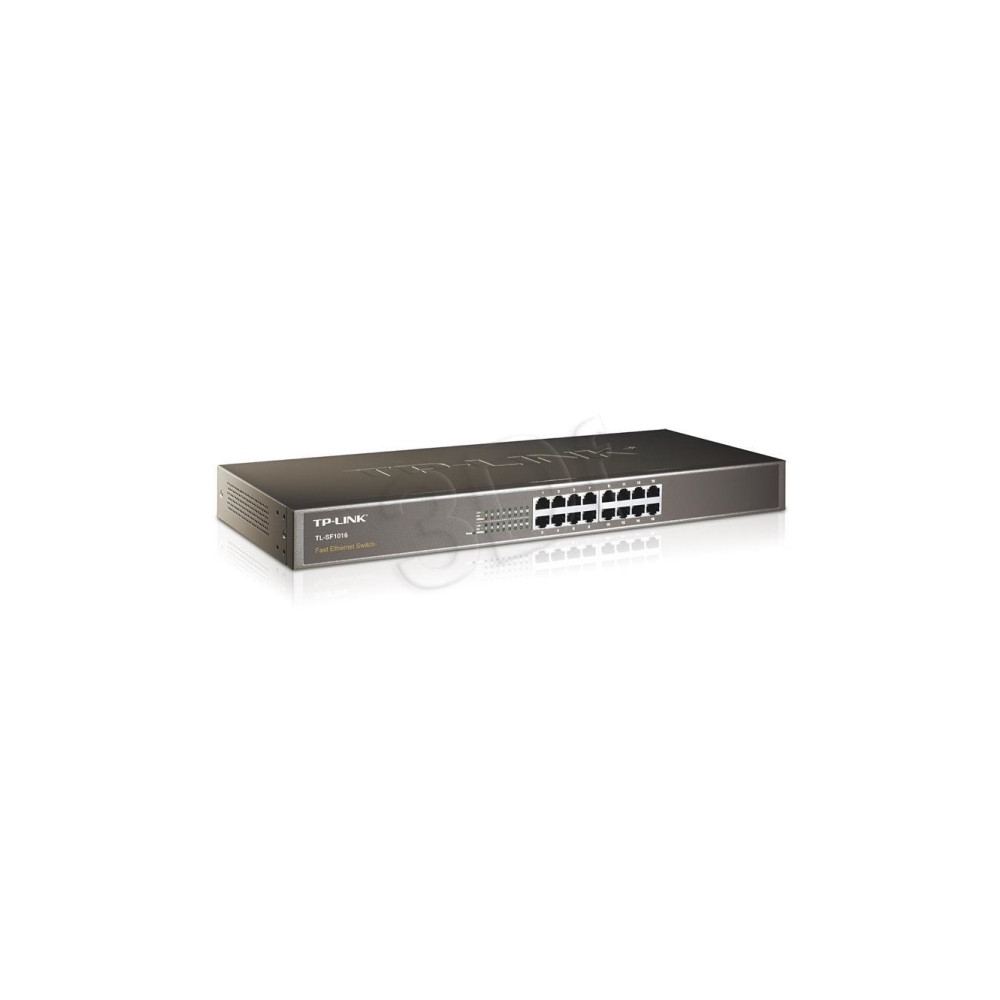 Produktbild för TP-Link TL-SF1016 - switch - 16 portar