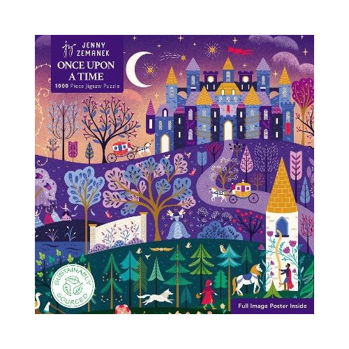 Flame Tree Publishing Adult Sustainable Jigsaw Puzzle Jenny Zemanek: Once Upon a Time