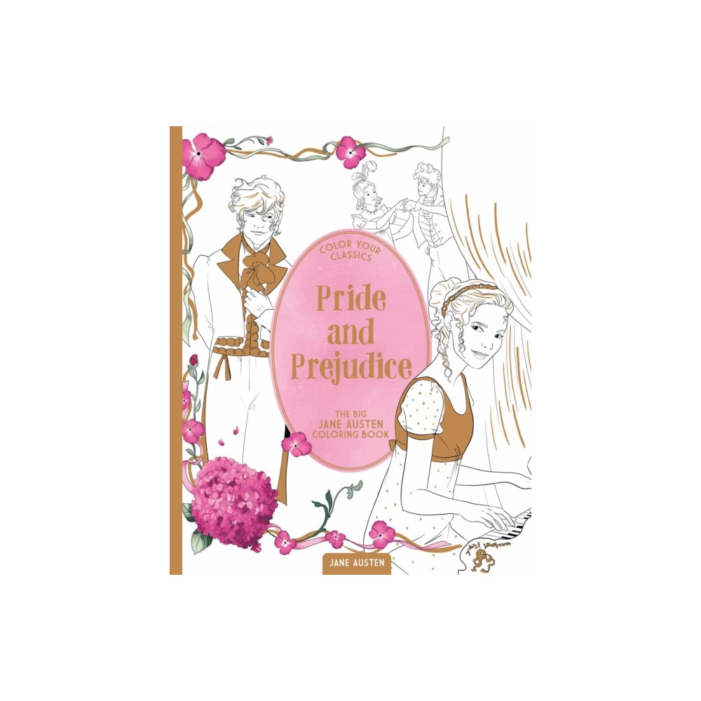 Produktbild för Color Your Classics Pride and Prejudice (häftad, eng)
