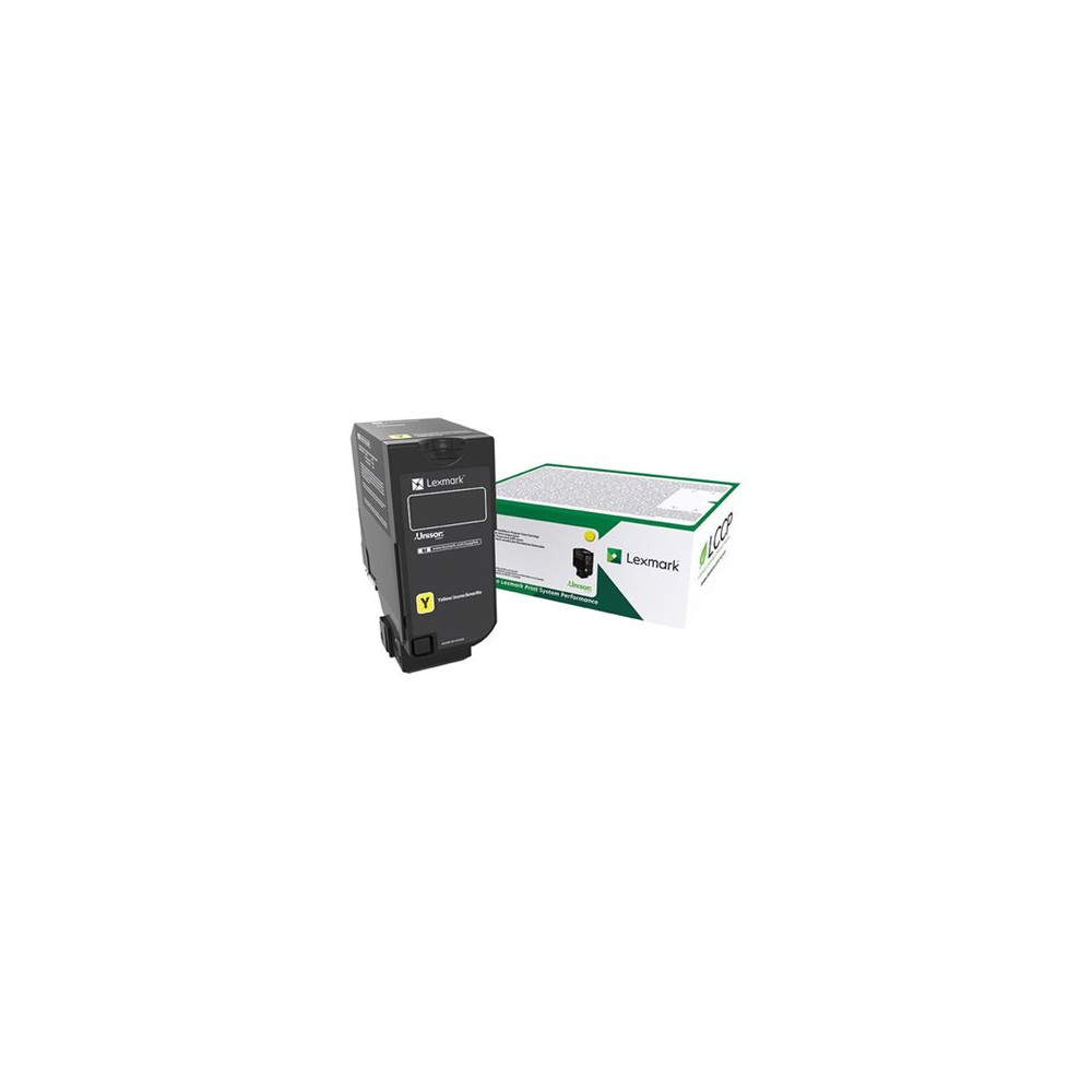 Produktbild för Lexmark - gul - original - tonerkassett - LRP