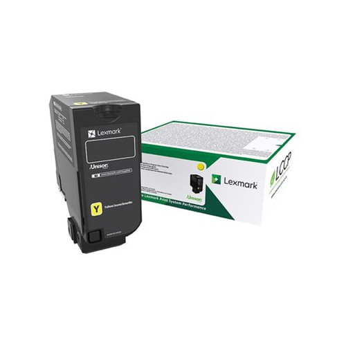 Lexmark International Lexmark - gul - original - tonerkassett - LRP