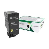 Produktbild för Lexmark - gul - original - tonerkassett - LRP