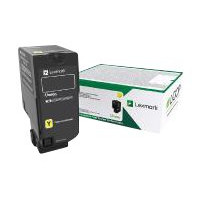 Produktbild för Lexmark - gul - original - tonerkassett - LRP