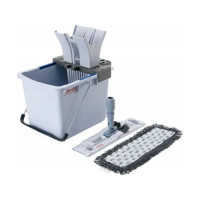 Produktbild för Startset, Vileda UltraSpeed Pro, 15 l, grå, polyester/pulver...