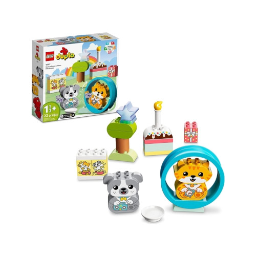 LEGO LEGO DUPLO 10977 - Min första valp och kattunge med ljud - byggsats