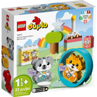 Produktbild för LEGO DUPLO 10977 - Min första valp och kattunge med ljud - byggsats