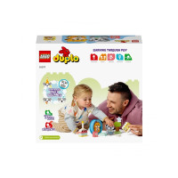 Produktbild för LEGO DUPLO 10977 - Min första valp och kattunge med ljud - byggsats