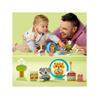 Produktbild för LEGO DUPLO 10977 - Min första valp och kattunge med ljud - byggsats