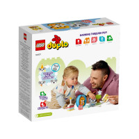 Produktbild för LEGO DUPLO 10977 - Min första valp och kattunge med ljud - byggsats