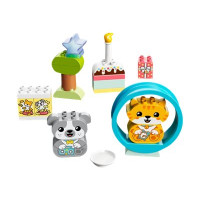 Produktbild för LEGO DUPLO 10977 - Min första valp och kattunge med ljud - byggsats