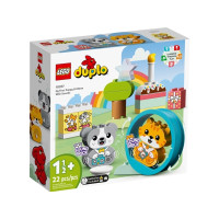 Produktbild för LEGO DUPLO 10977 - Min första valp och kattunge med ljud - byggsats