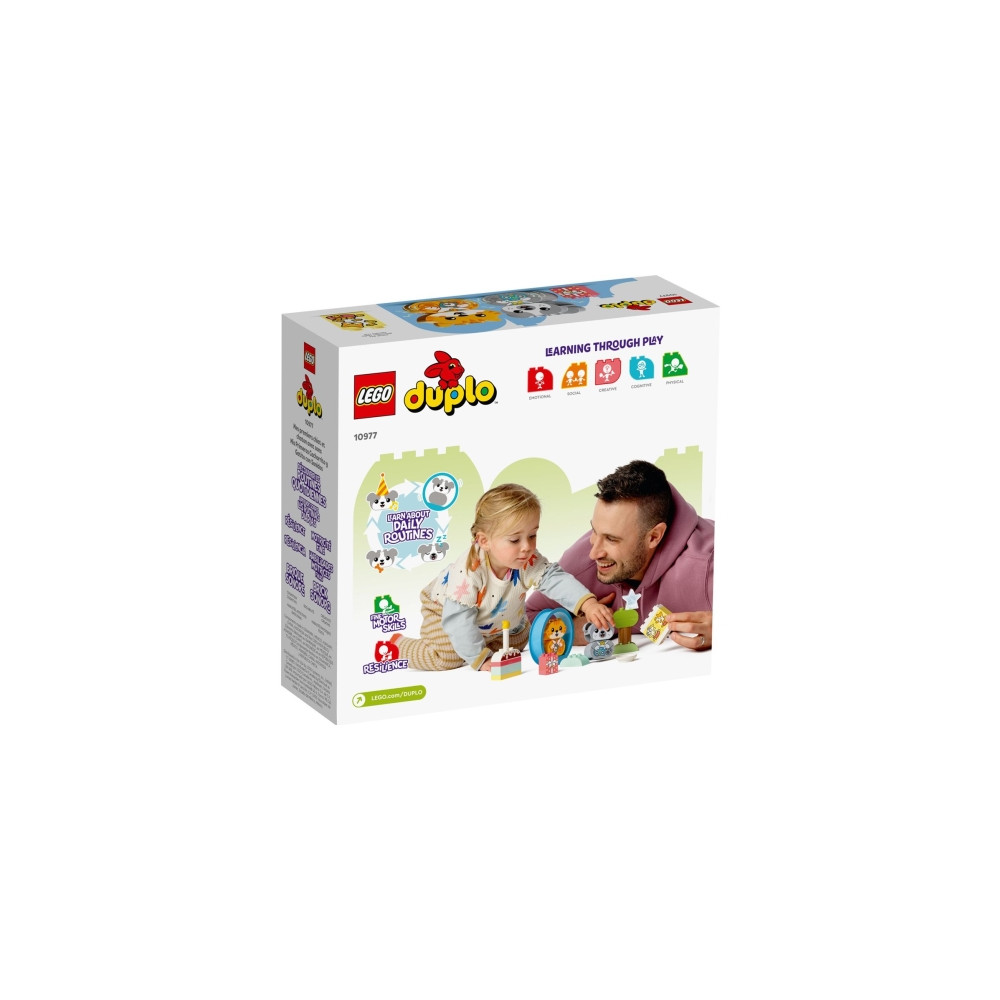 Produktbild för LEGO DUPLO 10977 - Min första valp och kattunge med ljud - byggsats