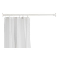 Produktbild för Profil5001 15x30mm gardinstång 180 cm silver m.2 fästen/12 g...