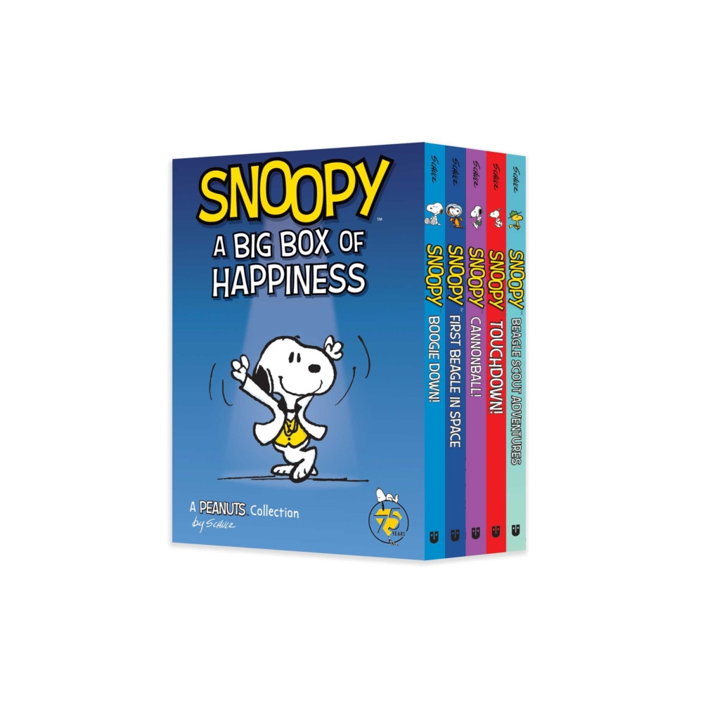 Produktbild för Snoopy: A Big Box of Happiness (häftad, eng)