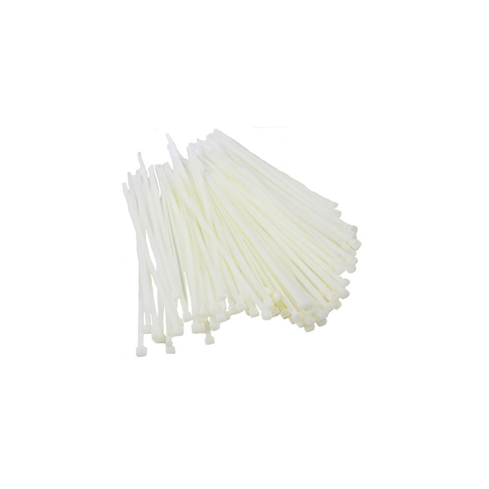 Produktbild för Buntband 4,8x300mm natur 100/fp
