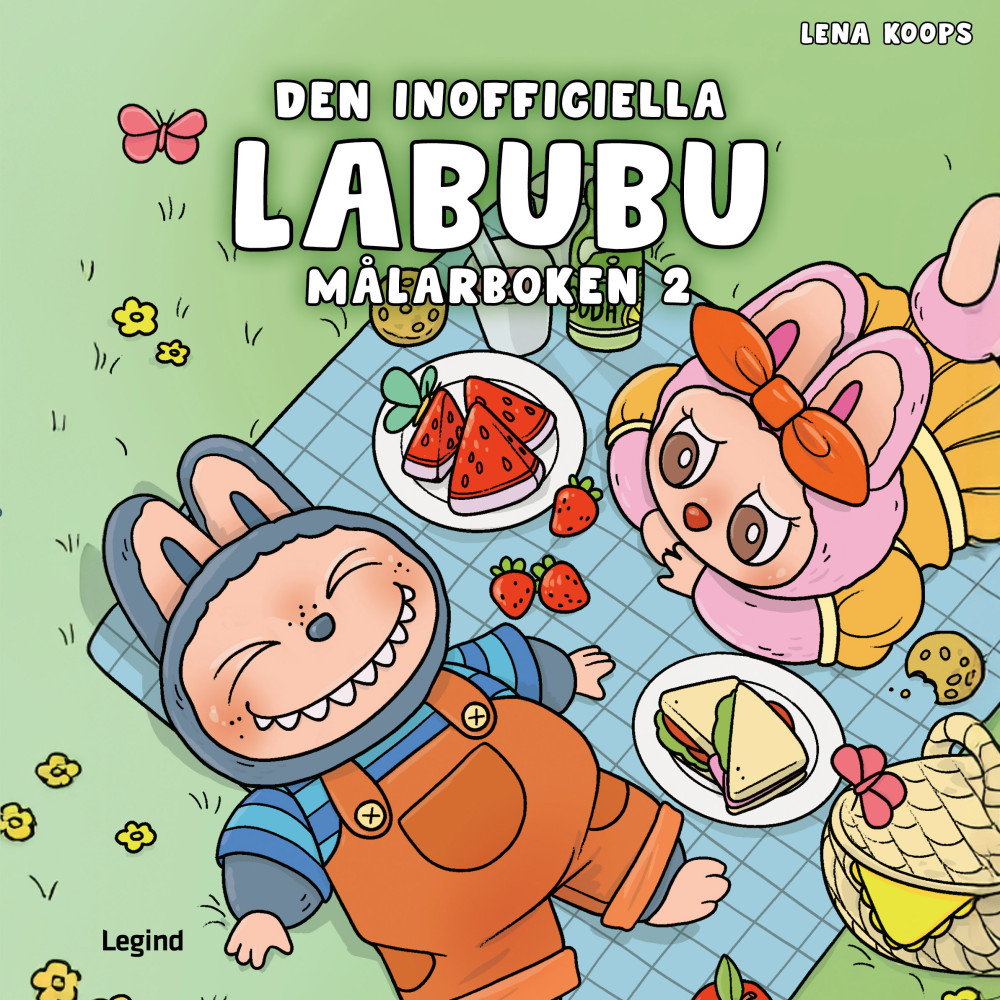 Produktbild för Den inofficiella Labubu målarboken 2 (häftad)