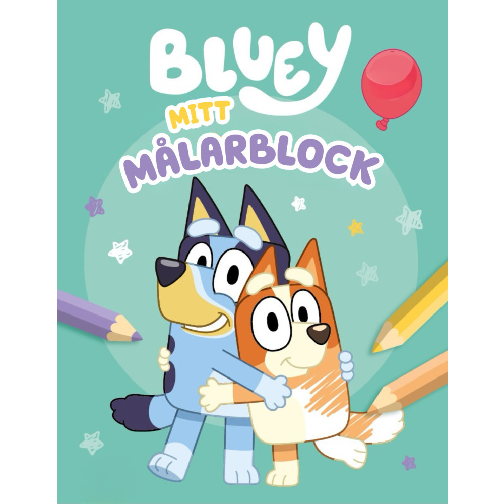 Produktbild för Mitt målarblock (häftad)