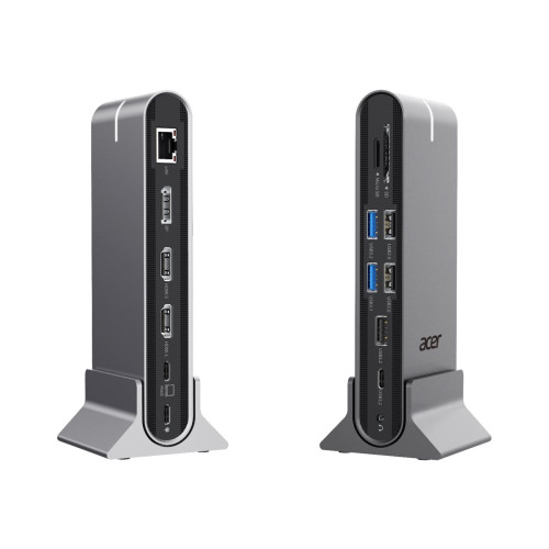 Acer Acer Type-C Universal Docking Station 15-in-1 - dockningsstation - USB-C - HDMI, DP - 1GbE