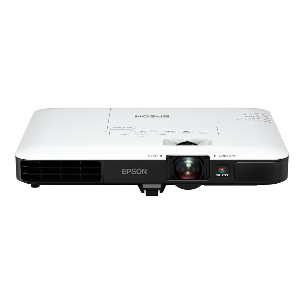 Produktbild för Epson EB-1780W - LCD-projektor - bärbar - 802.11n trådlös - svart, vit