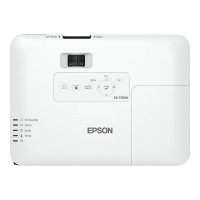 Produktbild för Epson EB-1780W - LCD-projektor - bärbar - 802.11n trådlös - svart, vit