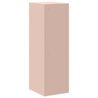 Produktbild för Arkivkåp med låda 2 pcs Rosa 44 x 50 x 139 cm Kallvalsat Stål