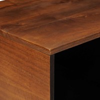 Produktbild för Kaffeebord Brun 80 x 50 x 40 cm Massivt mangoträ