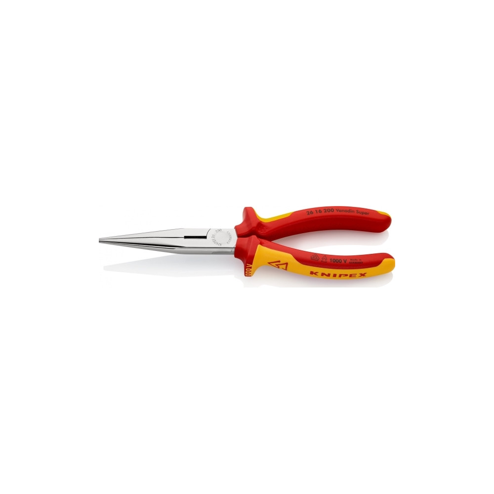 Produktbild för Knipex KP-2616200, Nåltänger, 3 mm, 7,3 cm, 2,5 mm, 7,3 cm,...