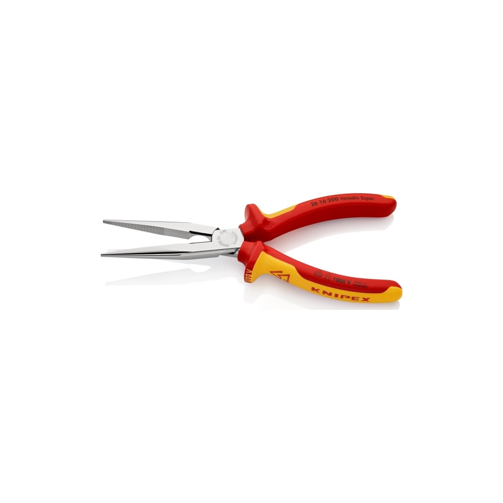 Produktbild för Knipex KP-2616200, Nåltänger, 3 mm, 7,3 cm, 2,5 mm, 7,3 cm,...
