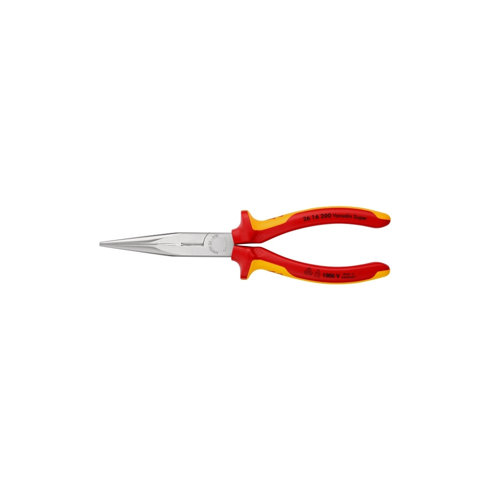 Produktbild för Knipex KP-2616200, Nåltänger, 3 mm, 7,3 cm, 2,5 mm, 7,3 cm,...