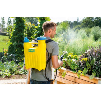 Produktbild för GLORIA Hobby 1200, Rygghängd trädgårdsspruta, 12 l, 12 l, Bl...