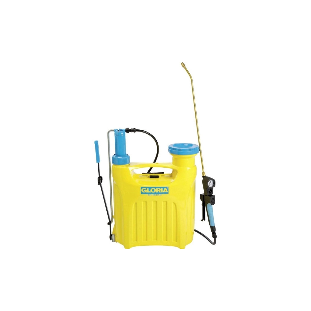Produktbild för GLORIA Hobby 1200, Rygghängd trädgårdsspruta, 12 l, 12 l, Bl...