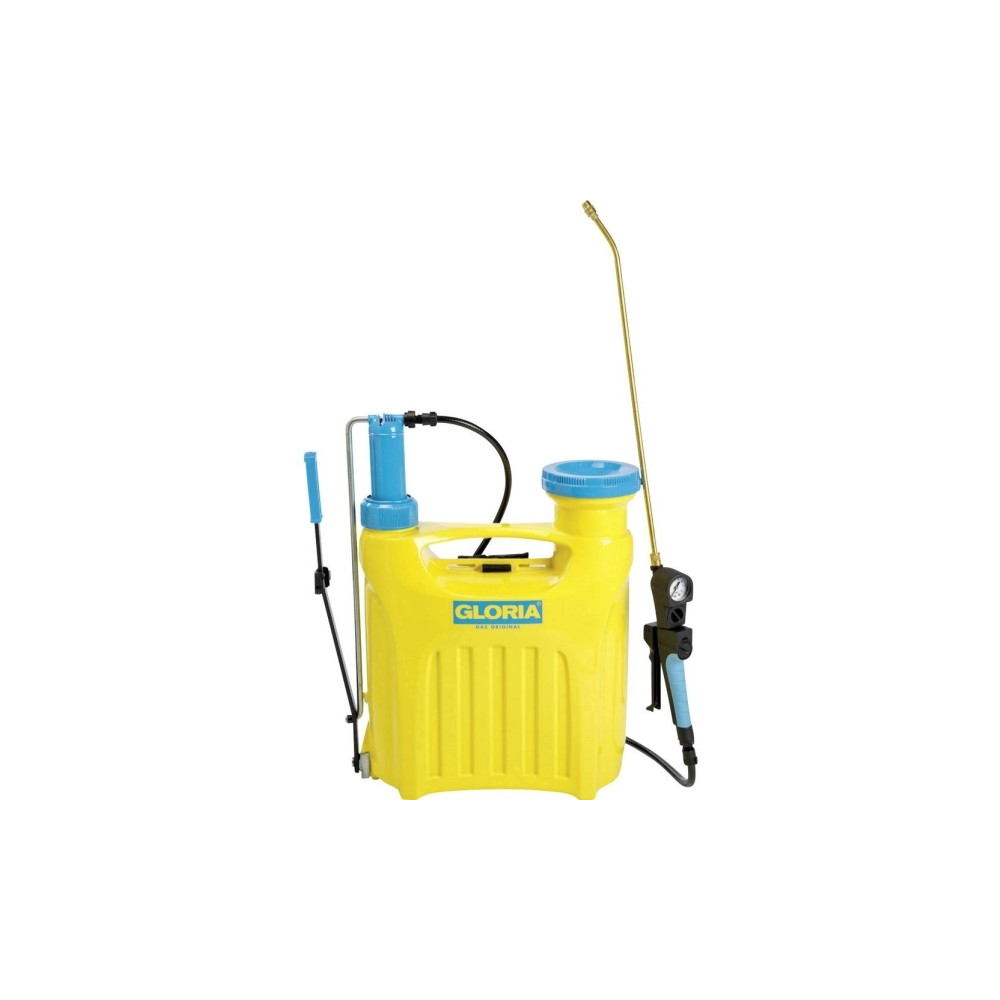 Produktbild för GLORIA Hobby 1200, Rygghängd trädgårdsspruta, 12 l, 12 l, Bl...