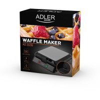 Produktbild för Adler AD 3036 - våffeljärn