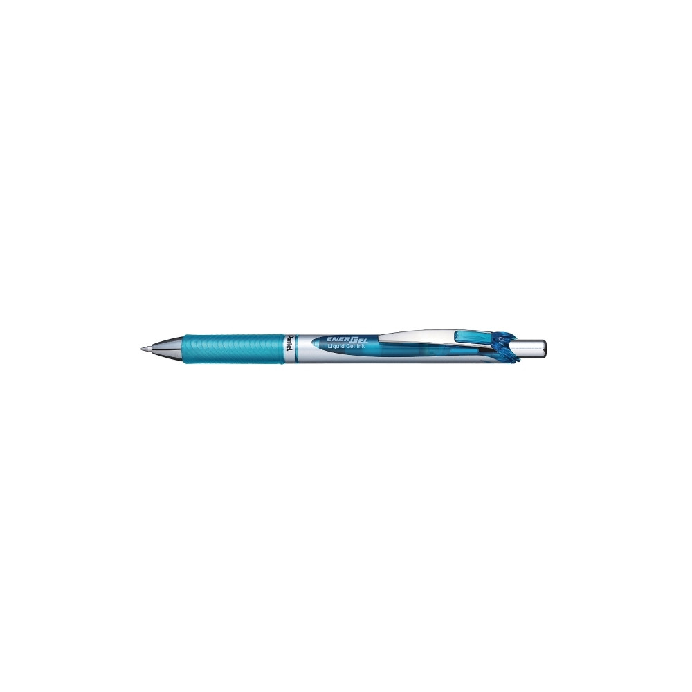 Produktbild för Gelpennor Pentel Energel BL77, 0,7 mm, ljusblå, förpackning...