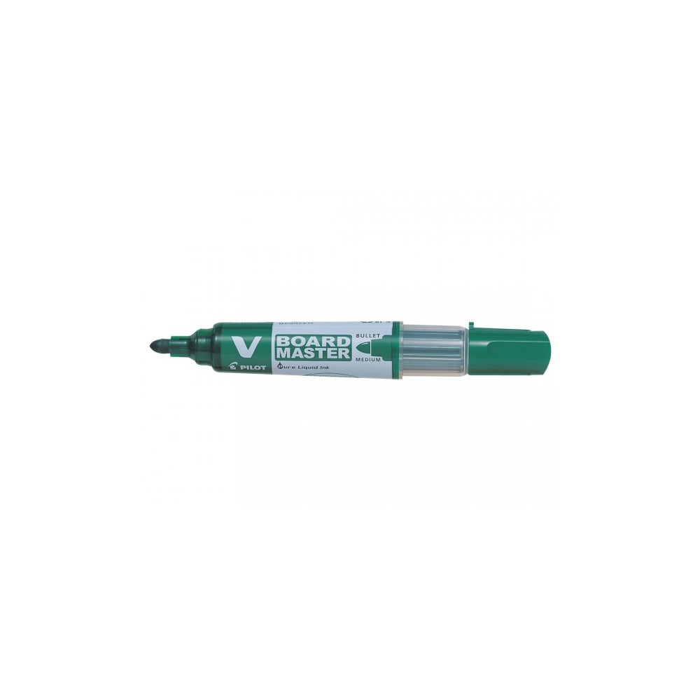 Produktbild för Whiteboardmarker Pilot BeGreen, påfyllningsbar, rund, grön,...