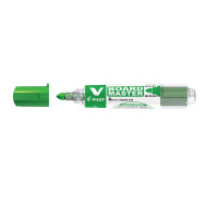 Produktbild för Whiteboardmarker Pilot BeGreen, påfyllningsbar, rund, grön,...
