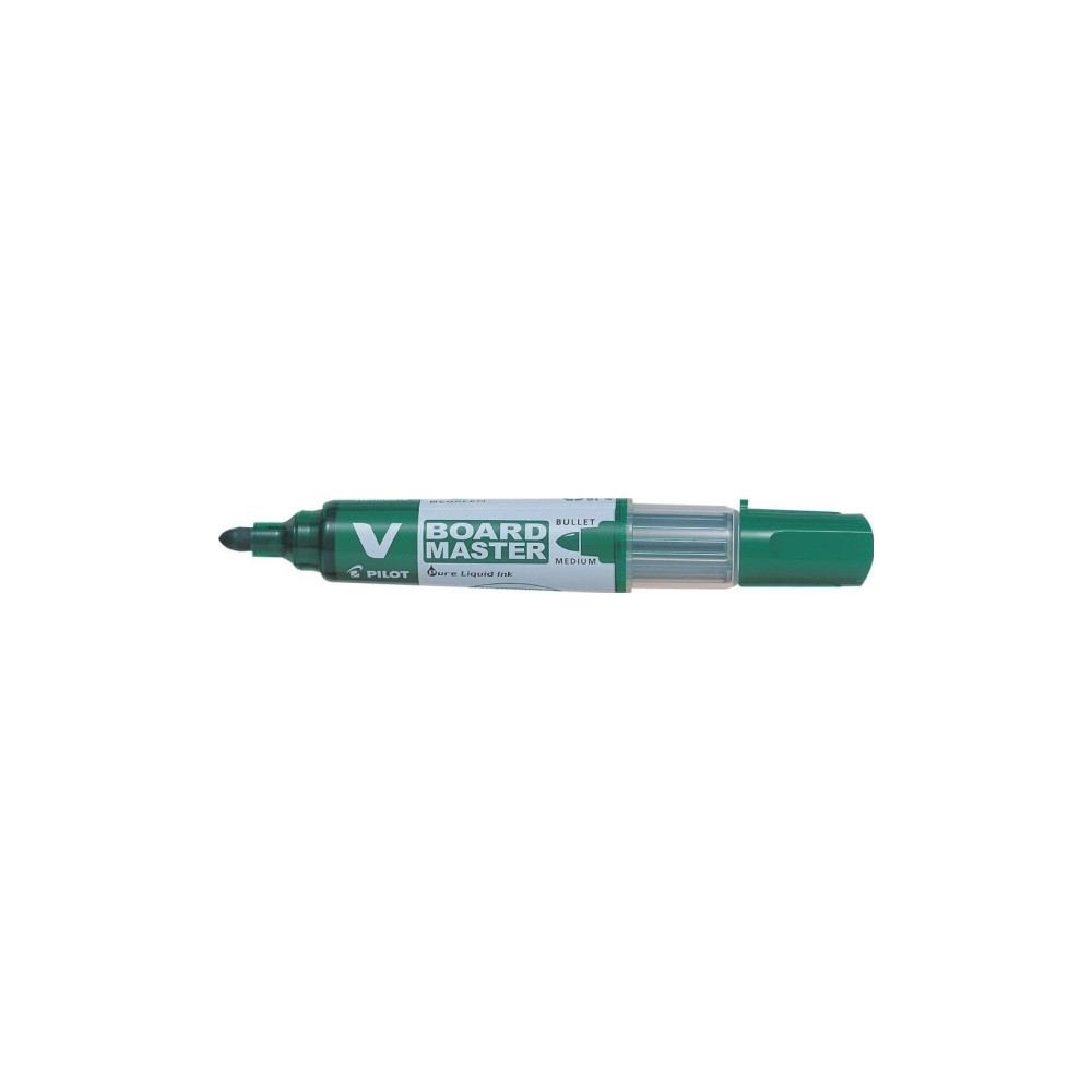 Produktbild för Whiteboardmarker Pilot BeGreen, påfyllningsbar, rund, grön,...